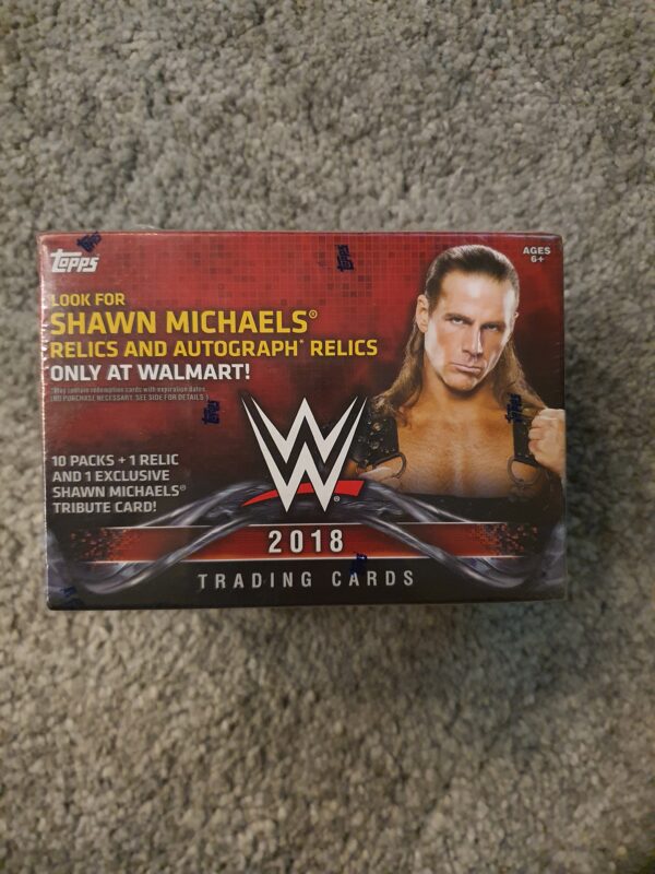 2018 Topps WWE Wrestling EXCLUSIVE HUGE Factory Sealed Blaster Box - Image 2