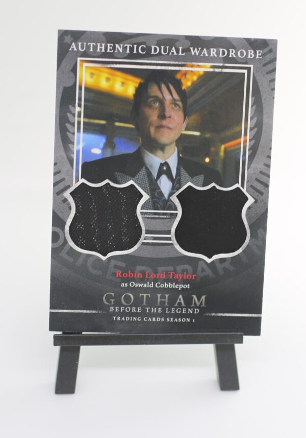 Cryptozoic Gotham Season 1 Robin Lord Taylor Dual Wardrobe Relic #DM9