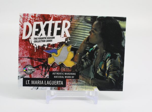 4 DEXTER SEASON 4 (Breygent/2012) COSTUME WARDROBE CARD