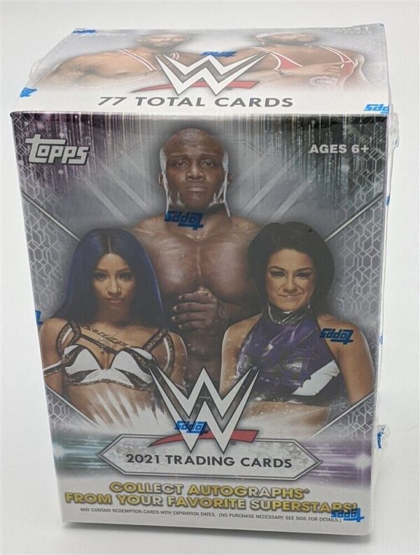 Factory Sealed 2021 Topps WWE Wrestling Cards 11 Pack