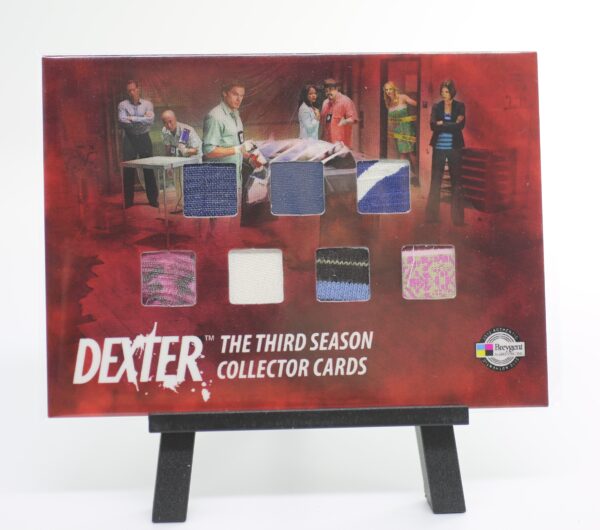 DEXTER SEASON 3 Breygent 2 Case Incentive D3-CI COSTUME CARD 7 Swatches