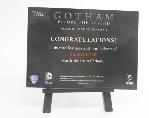 Cryptozoic Gotham Season 1 Camren Bicondova Triple Wardrobe Relic #TM2 - Image 2