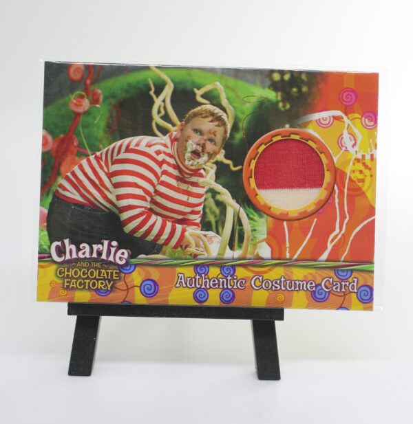 Charlie & Chocolate Factory Augustus Gloop Costume Card #222/430