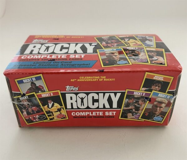 ⁦2016 Topps Rocky 40th Anniversary Complete Factory Sealed Set⁩ - الصورة ⁦3⁩