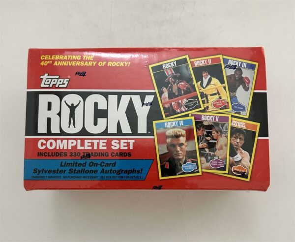 2016 Topps Rocky 40th Anniversary Complete Factory Sealed Set