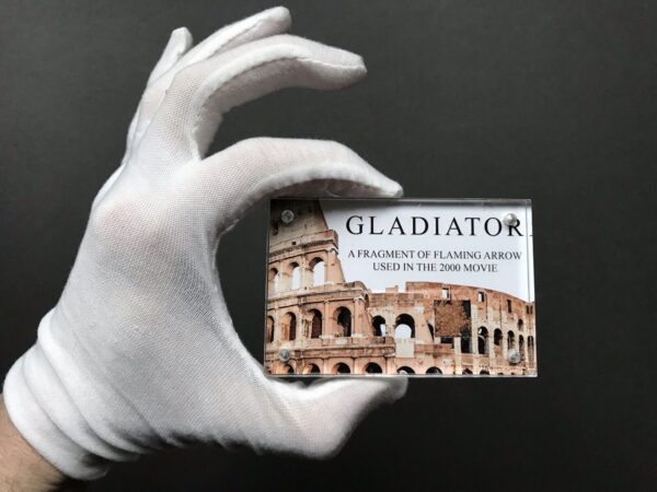 GLADIATOR (2000) - RARE MINI PROP DISPLAY wCOA