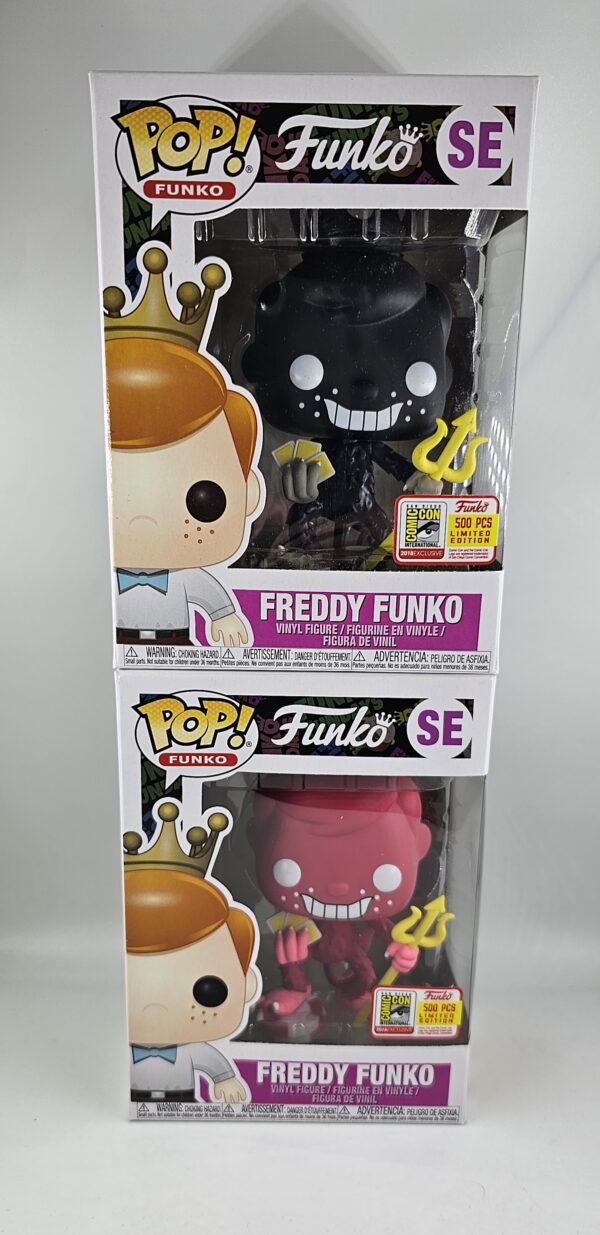 Freddy Funko (The Devil) (Red) and (Black)