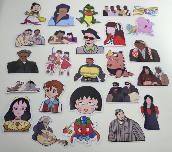 38 stickers